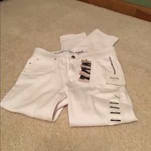 Rafaela White Weekend Skinny Jeans Size 10P